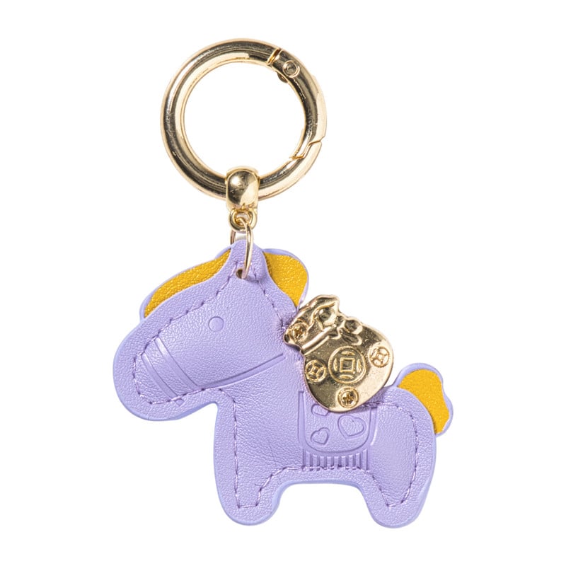 Tashanger - paard - lila/goud