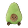 Knuffel avocado - groen - 22x17 cm