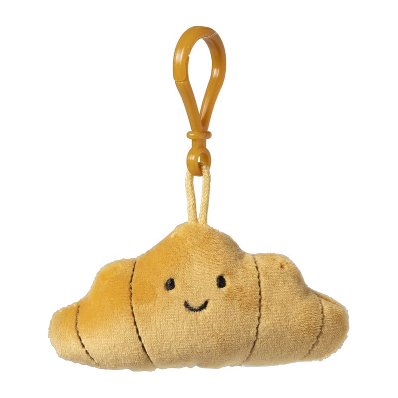 Tashanger croissant - bruin - 4.6x10 cm