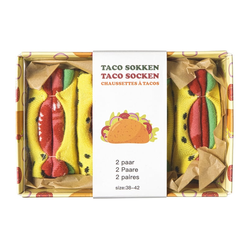 Sokken taco - 2 paar - maat 38-42