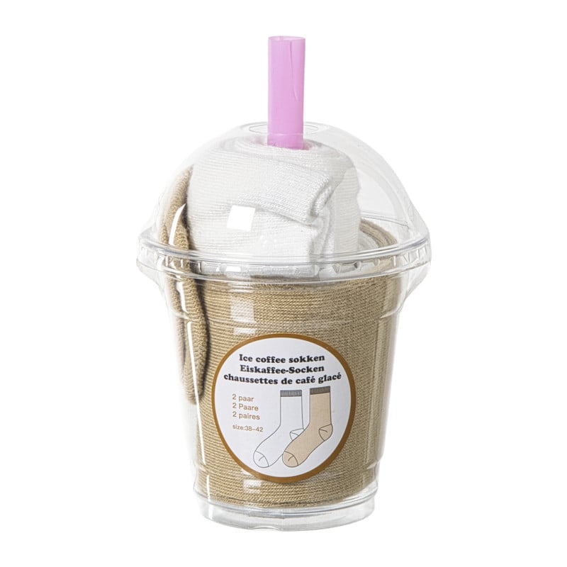 Sokken ice coffee - 2 paar - maat 38-42