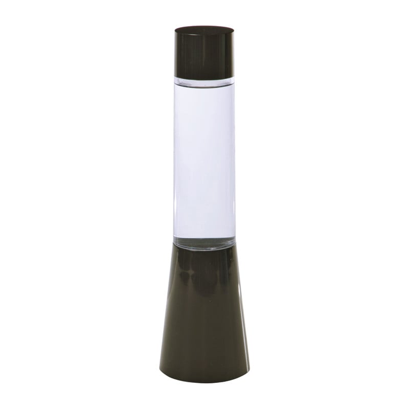 DIY Lava lamp met balletjes - blauw - ø8.5x33 cm