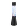 DIY Lava lamp met balletjes - blauw - ø8.5x33 cm