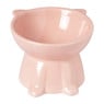 Voerbak voor kat - roze - ø10.3x13 cm