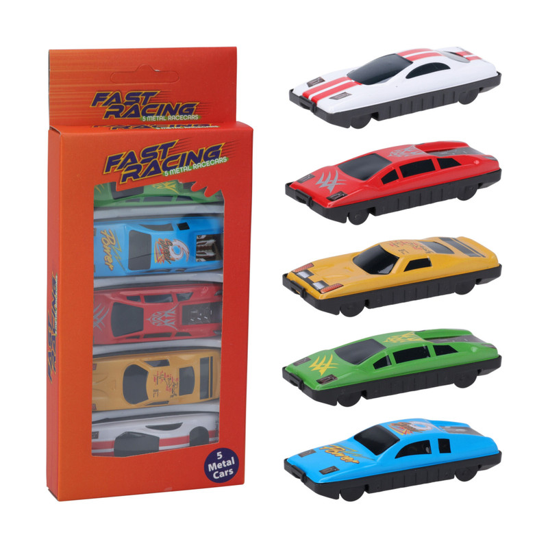 Mini speelgoedauto's - set van 5