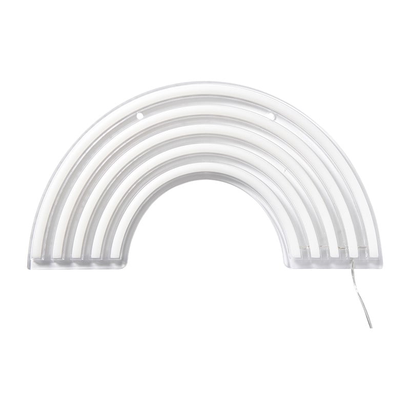 Neon LED lamp regenboog - multikleur - 30x16 cm