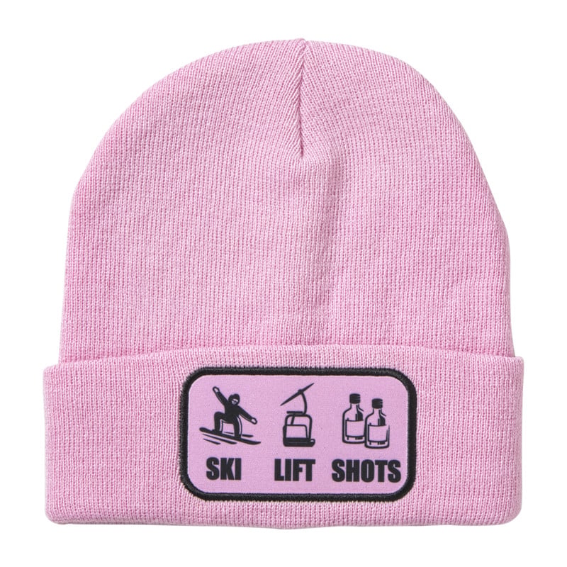 Ski muts - roze