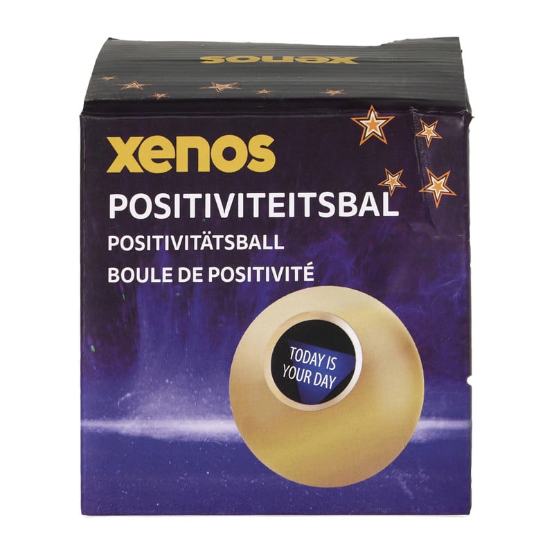 Positiviteitsbal - goudkleurig