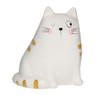 Spaarpot kat - multikleur - 15x13.9x11.4 cm