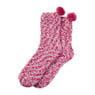 Fluffysokken muffin - roze - maat 38-42
