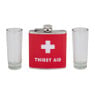 Heupfles met 2 borrelglazen - 60 ml - diverse varianten