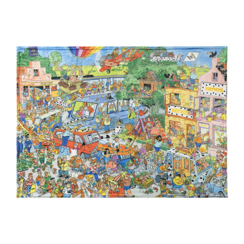 Plaid Jan van Haasteren - limited edition - 170x130 cm