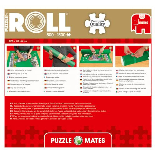 Jumbo puzzelmat - 60x90 cm - 500 tot 1500 puzzelstukjes