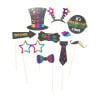Fotoprops New Year - set van 10 - 20 cm