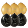 Ballonnen happy new year - set van 6