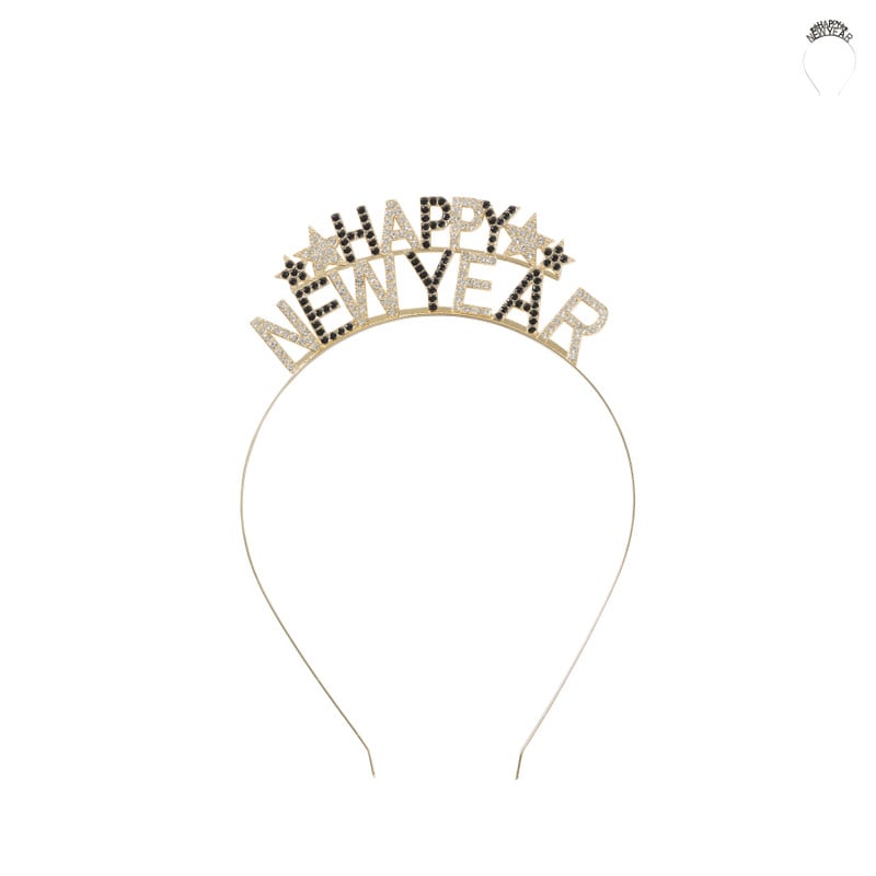 Happy New Year diadeem - diverse varianten