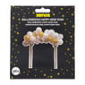 DIY ballonboog Happy New Year - goud, zilver & wit - set van 36 