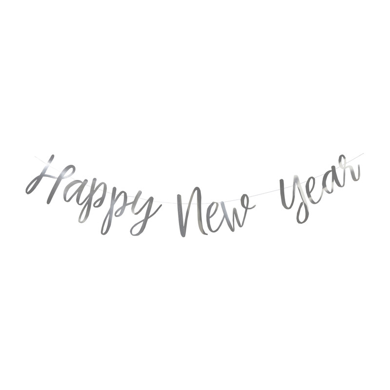 Happy New Year slinger - diverse varianten - 3 meter