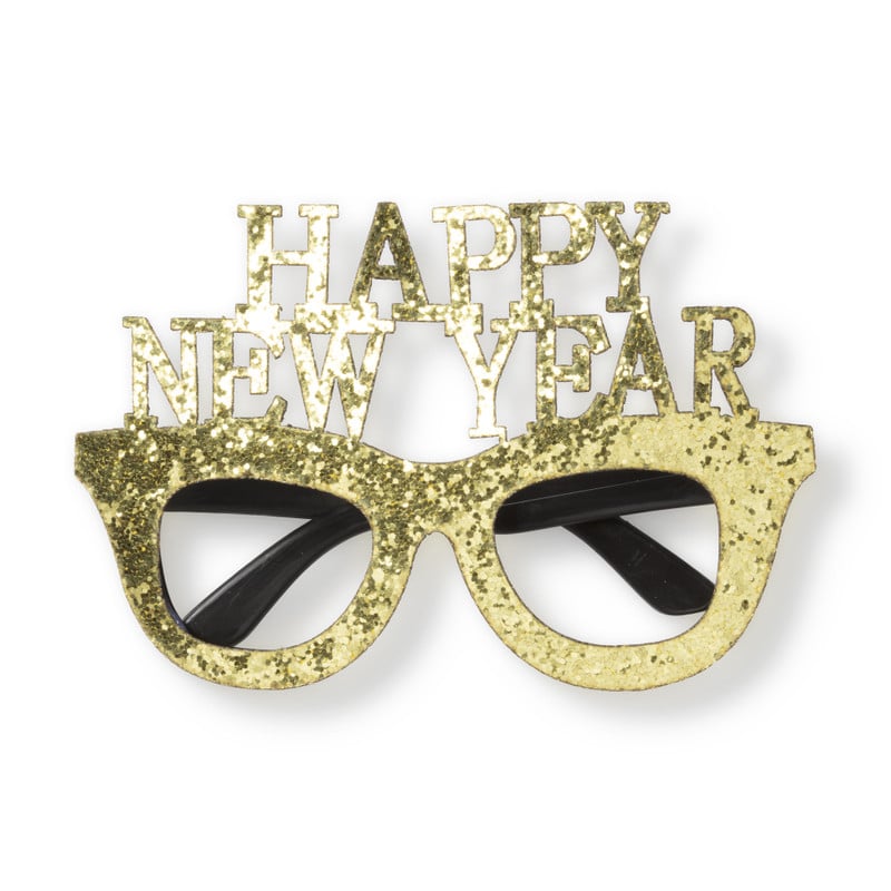 Bril happy new year - diverse varianten 