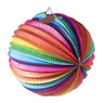 Lampion regenboog - diverse varianten - ⌀23 cm