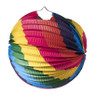 Lampion regenboog - diverse varianten - ⌀23 cm