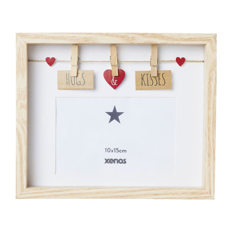 Fotolijst hugs & kisses - 10x15 cm
