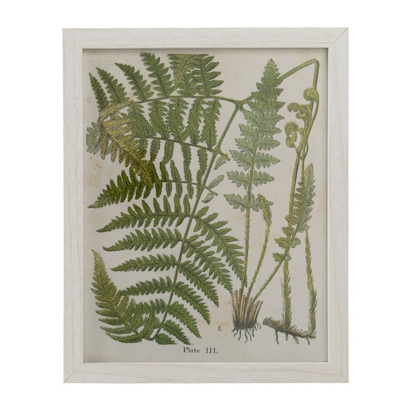 Fotolijst met plantendecoratie - 22x27cm