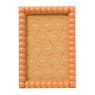Fotolijst bobbles - oranje - 11x17 cm