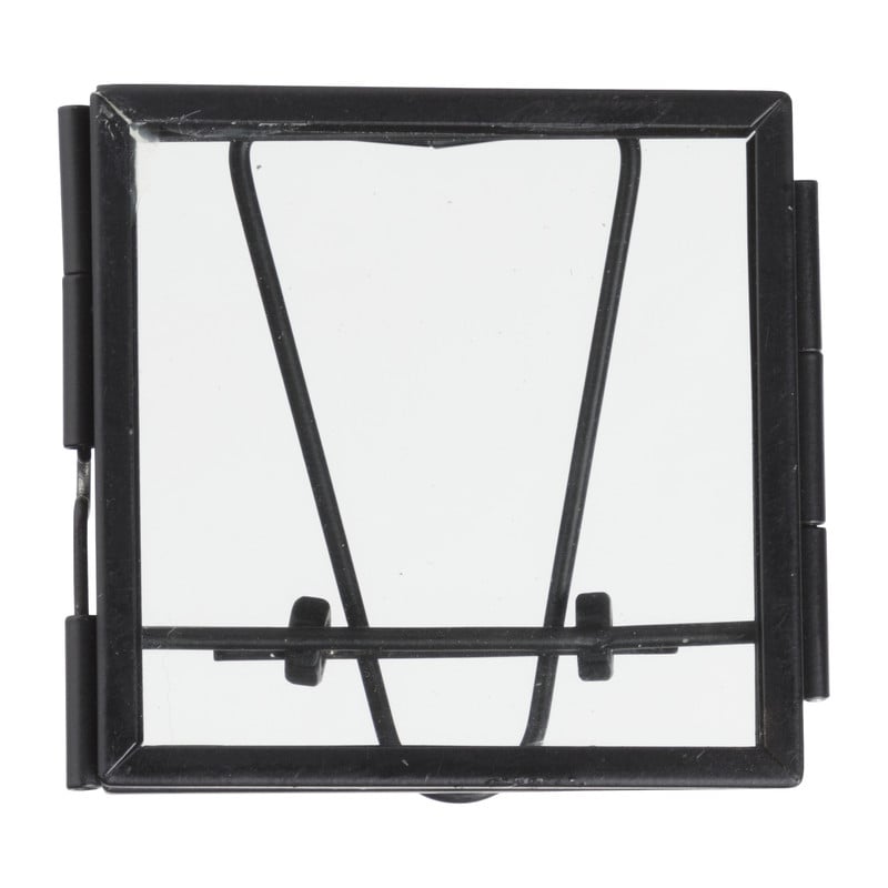 Fotolijst mini - zwart - 6x6 cm