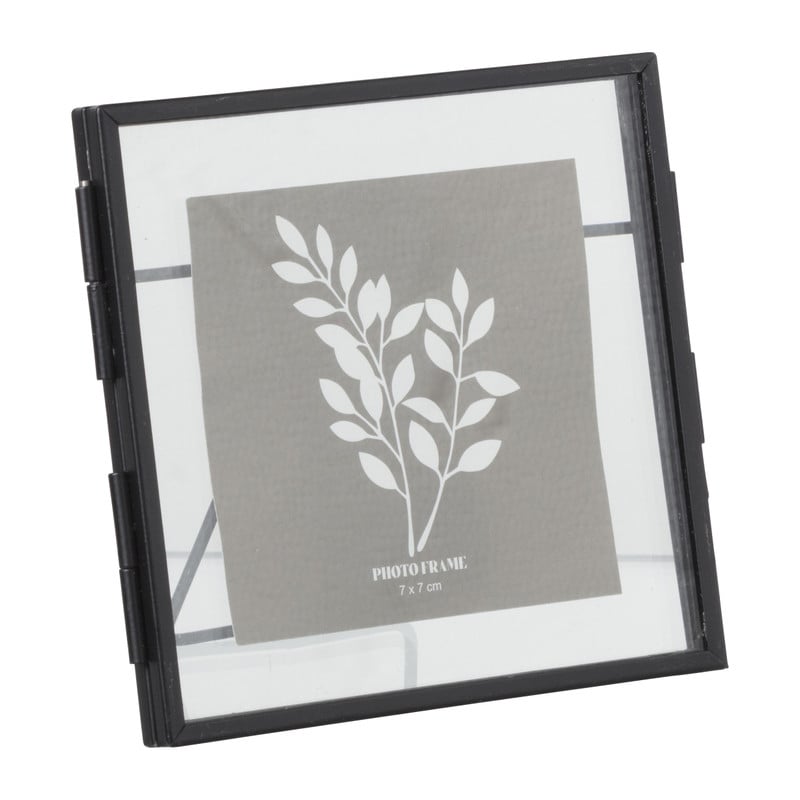Fotolijst mini - zwart - 10x10 cm