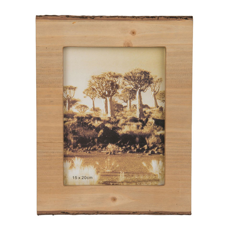 Fotolijst boomschors - 15x20 cm