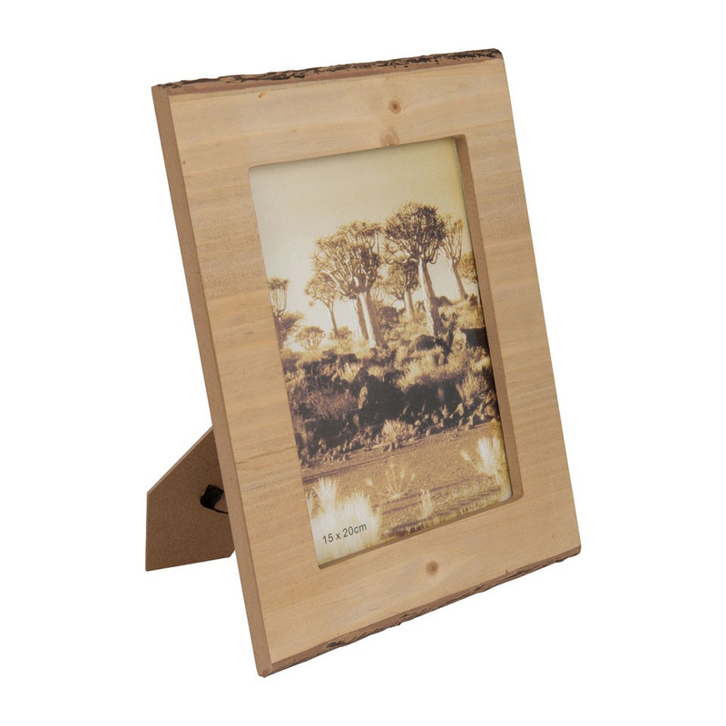 Fotolijst boomschors - 15x20 cm