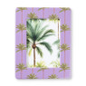 Fotolijst palmboom - paars - 10x15 cm