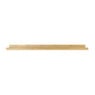 Wandplank bamboe - 4x95x12 cm - naturel