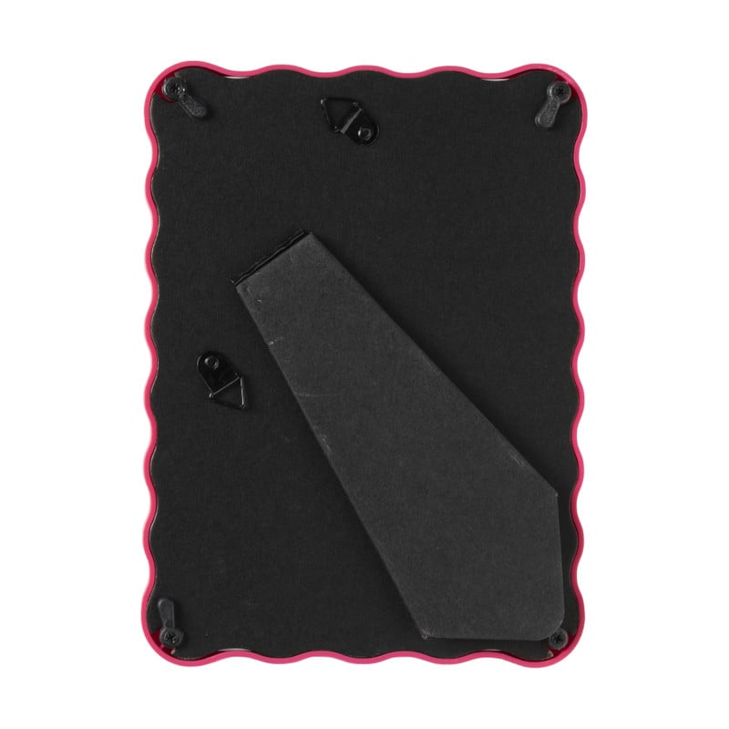 Fotolijst golfjes - roze - 13x18 cm