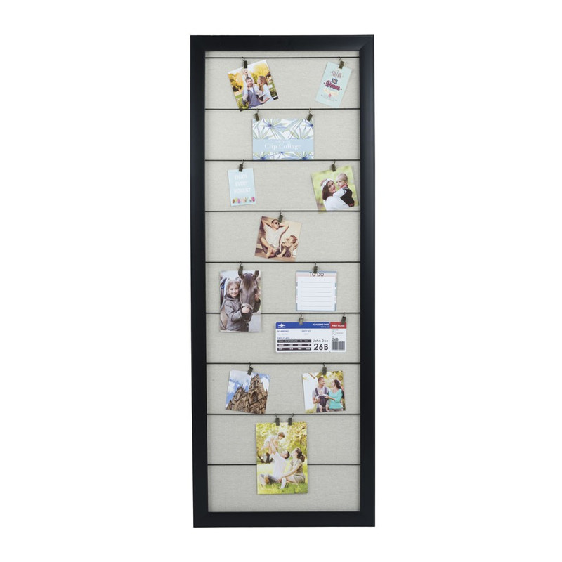 Collagelijst Party met clips - 46x122 cm