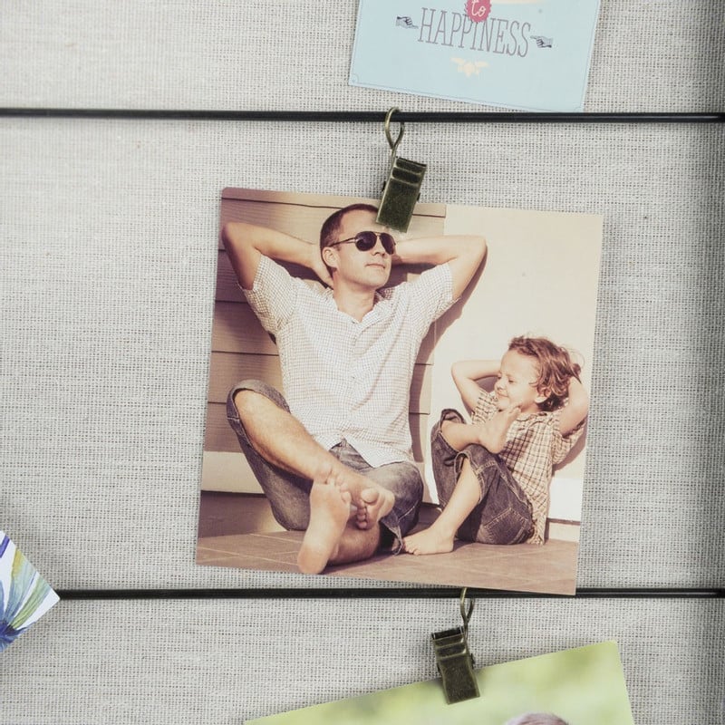 Collagelijst Party met clips - 46x122 cm