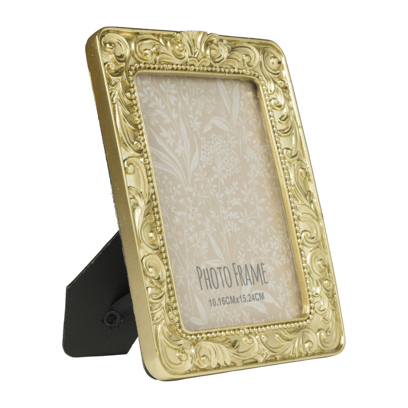 Fotolijst barok - goud - 10x15 cm