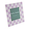 Fotolijst tokio - lila/wit - 10x10 cm
