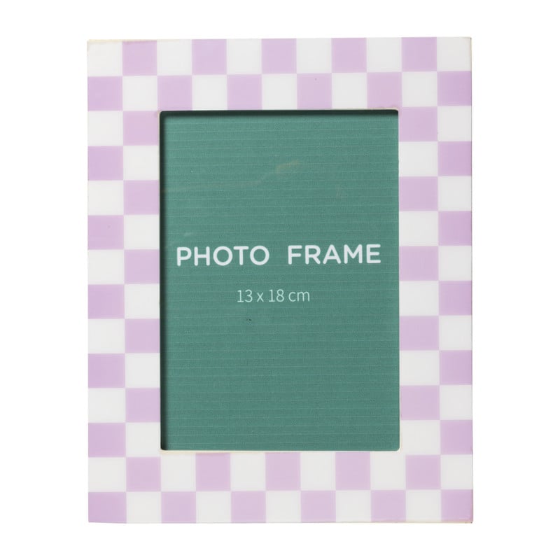 Fotolijst tokio - lila/wit - 13x18 cm