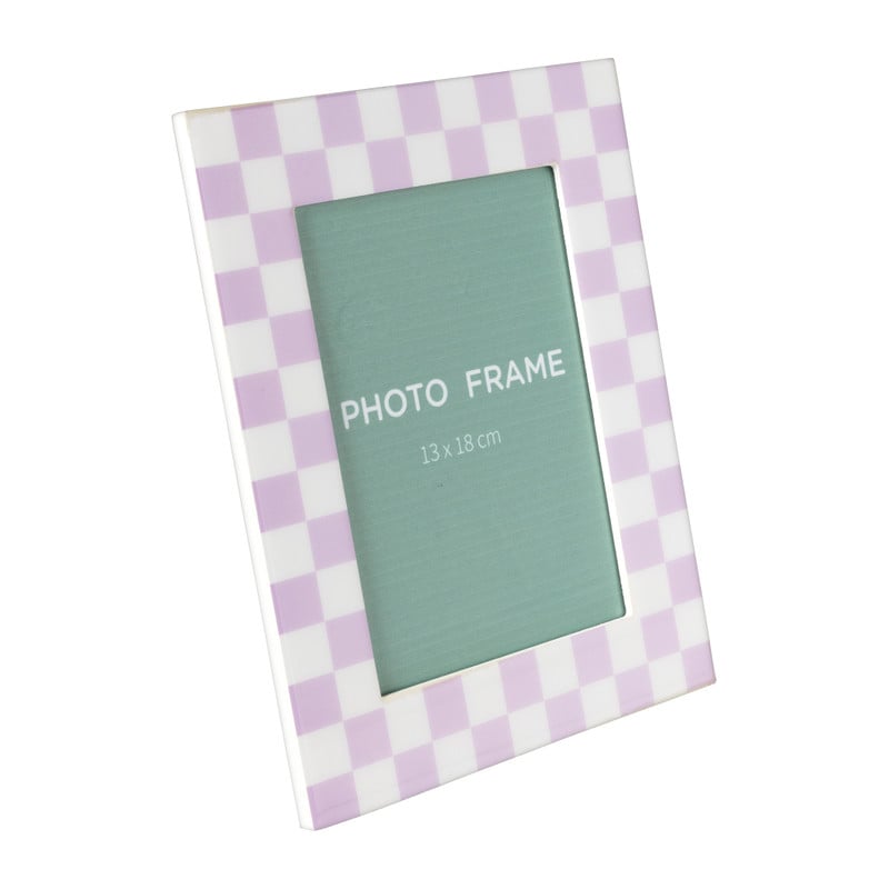 Fotolijst tokio - lila/wit - 13x18 cm