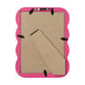 Fotolijst golf - roze - 13x18 cm