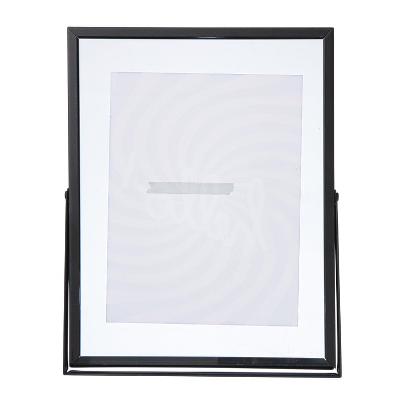 Fotolijst staand - zwart - 18x23 cm