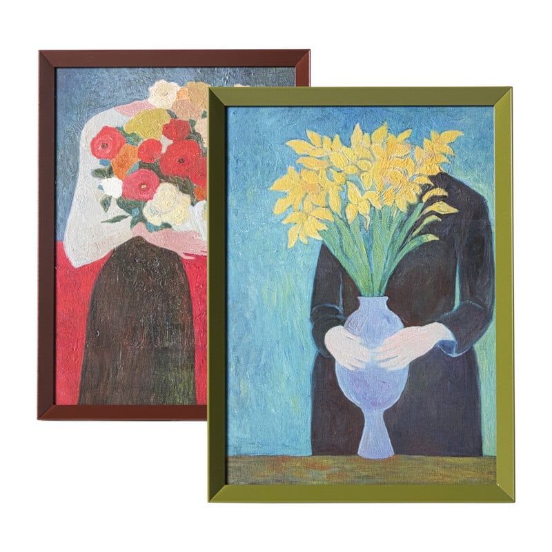 Fotolijst - groen - 13x18 cm