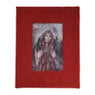 Fotolijst corduroy - rood - 10x15 cm
