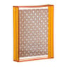 Fotolijst acryl - oranje - 15x20 cm