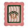 Fotolijst Marbella - roze/groen - 10x15 cm