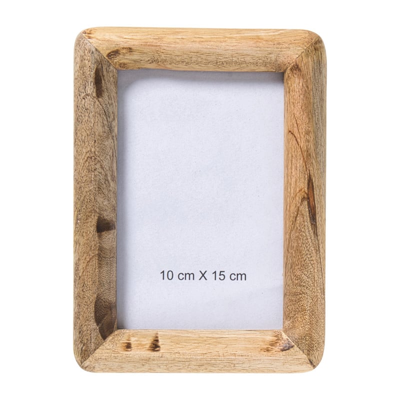 Fotolijst hout - bruin - 10x15 cm