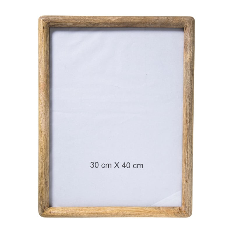 Fotolijst hout - bruin - 30x40 cm