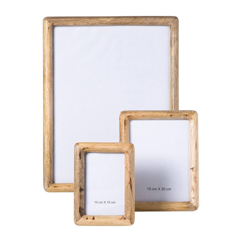 Fotolijst hout - bruin - 30x40 cm